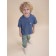 T -shirt for boys, height 92 cm, jeans color