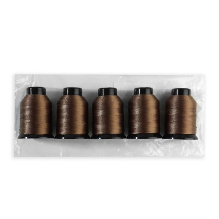 Shoe threads, 86l, 250 m, brown color-3