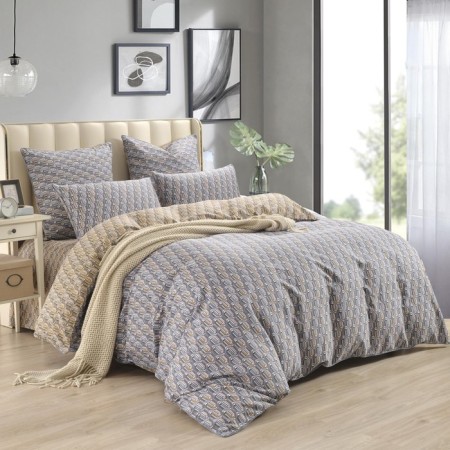 Bed linen 1.5 joint venture Sofi de Marko "Abstraction", size 180x230 cm, 160x220 cm, 50x70 cm - 2 pcs-1