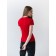Female T -shirt, size 48, red color