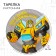 Paper plate "Happy Birthday!", 18 cm, transformers