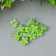 Decor for creativity Plastic "Green Flower" Purvalum 1.2x1.2 cm