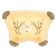 Baby stand with anti -slip legs, cream/beige color