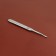 Skin tool, for removing champs and grooves, V-shaped, 11.5 cm