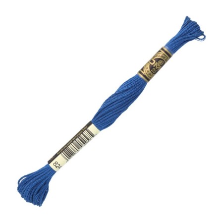 The threads of the DMC 117 (824), 12 pcs. packaged