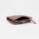 Women's wallet on the button, pink color