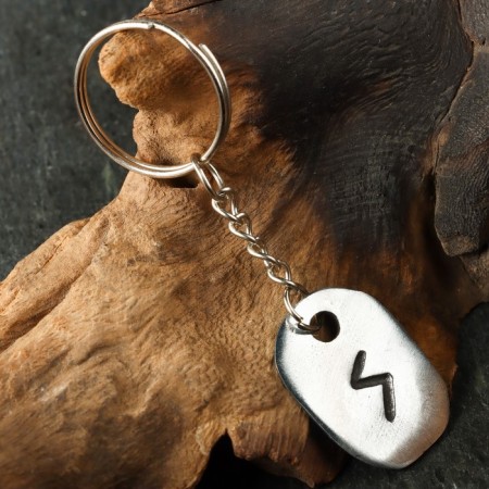 Amulet "Scandinavian runes", Runa Soul, 21x29mm, metallic-5
