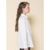 Blouse for girls, height 122 cm, white color