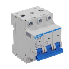Automatic circuit breaker Chint NXB-63S, 3P, 10 A, 4.5 ka