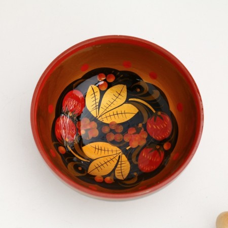 A cup, Khokhloma-1