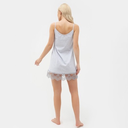 Female set (robe, shirt) KAFTAN, p. 44-46, gray-5