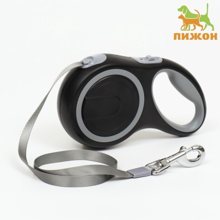 Roulette with a system of effective twisting a leash, 5 m, 50 kg (jerk up to 150 kg)-3
