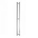 Electric towel "Dvin" X-2 Plaza Neo, 1200x80 mm, dimmer, golden matte