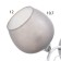 Bra "Lybi" 1x60W E27 white 24x13x2cm