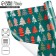 Paper Glossy “Christmas trees”, 70 x 100 cm, New Year