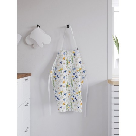 Apron of a kitchen with a photo print "Dreamy Spring", adjustable, size OS-1