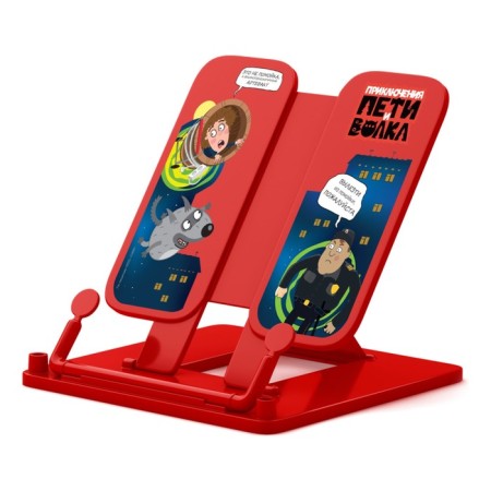 Erichkrause Books "The Adventures of Petit and the Wolf", plastic, red
