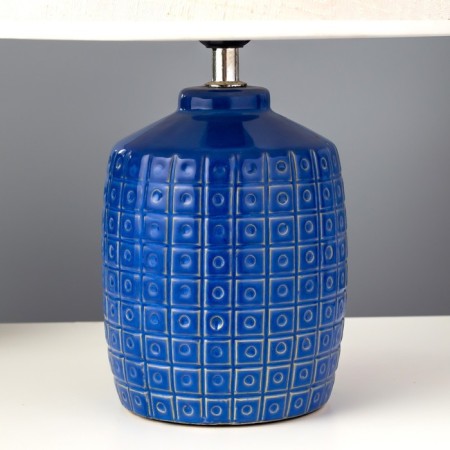 A Aselina table lamp E27 40W blue 30x30x43 cm Risalux-4