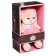 Soft toy "Bunny Lin in a silver-pink dress", 20 cm