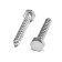 Tundra bolt, "capercaillie", plumbing, Din571, M10x70 mm, 4.8 - 5 kg