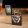 Electronic lighter "wolf spirit", arc, from USB, 1.4 x 4 x 5.5 cm