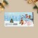Mini Postcard “Winter will give miracles!”, Friends 7 x 7 cm, New Year