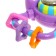 Musical rattle, sound, light, color mix