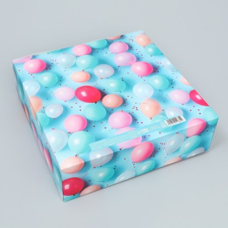 Gift folding box, packaging, “everything will come true”, 26 x 26 x 8 cm-7
