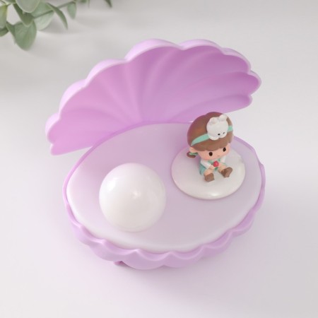 Souvenir plastic light "Baby in the shell" mix 11.5x10x11.5 cm-9