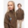 Children's sweatshirt Amarobaby Lamb, height 128 cm, cocoa color