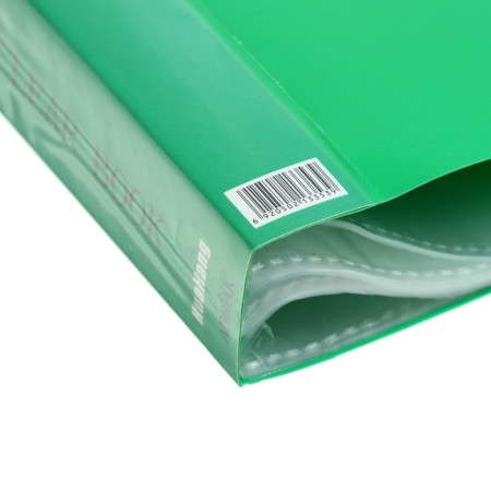 A4 folder, 60 transparent files, 400 μm, mix-7