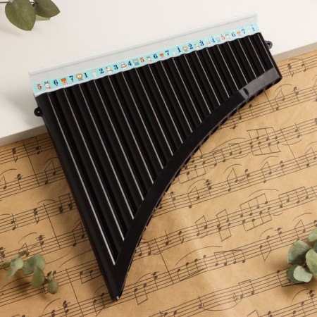Music Life 18 tubes, black, C, 26 x 25 cm-1