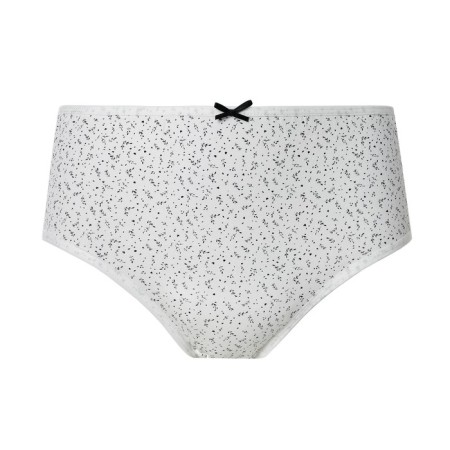 Panties female slips "branches", white color, size 52