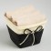 A set of terry decorative napkins Ethel "View 2" 30x30cm-3pcs, beige color, 100% cotton