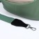 Bag Cross-Bodi with a zipper, green color