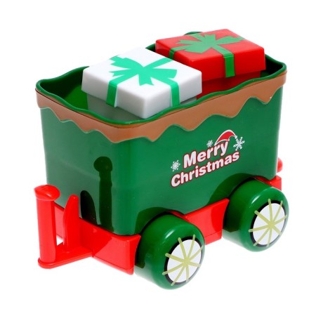 Railway "New Year's train", works from batteries-4