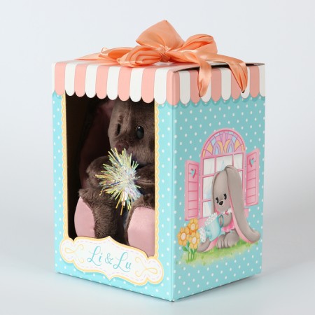 Soft toy "Snowflake LI", Bunny, 25 cm-5