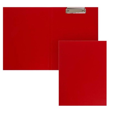 The folder-planet with A4, 2 mm clip, calligrata is durable, cardboard/boumville, red (clipboard with a lid)