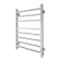 Electric towel "Sanprise" Quadro P8, 500x800 mm, universal, white