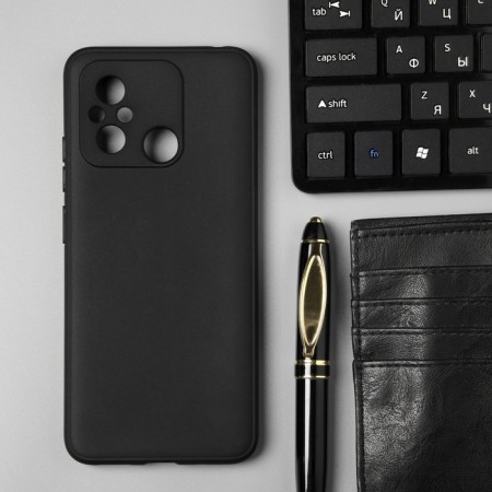 Borasco mature case for Xiaomi Redmi 12c, black-4