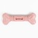 A toy for treats and dry food "bone", tpr, massage, 14.5 x 3.5 cm, pink