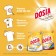 Powder for automatic washing machines and manual washing Dosia Ultra Color, 3 kg