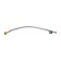 Flexible eyeliner for water zein, 1/2 ", tulle nut, 50 cm, with a key for installation