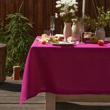 Baby Ethel Linen Collection Rose 145x110cm, 100%flax 265 g/m2