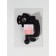 Bracket for training mannequins, universal, 8 x 23 cm, black color