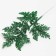 Decorative twig "amazement" in green color, 0.3 × 12 × 28 cm