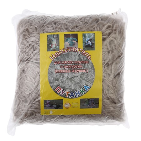 Filler for knitted toys "Putanka" 100% polypropylene 100g mix-5
