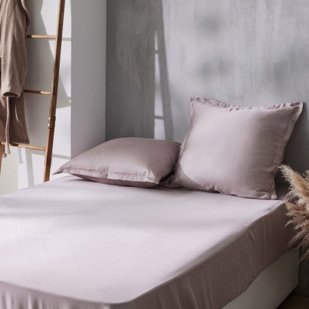 SL Home Tencel 160*235 cm sheet, col. powder-1