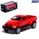 Metal Raptor machine, doors open, 1:32, inertia, red color