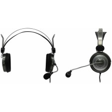Компьютерная гарнитура Genius HS-04SU черная, кабель 1,8 м